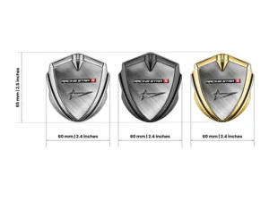 Emblem Car Badge Force Design High-Quality